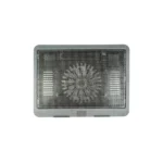 USB powered laptop cooling pad with high speed fan and metal mesh surface