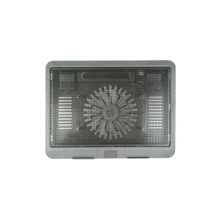 USB powered laptop cooling pad with high speed fan and metal mesh surface