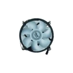 HXHF CPU cooling fan with aluminum heatsink for desktop computer processors