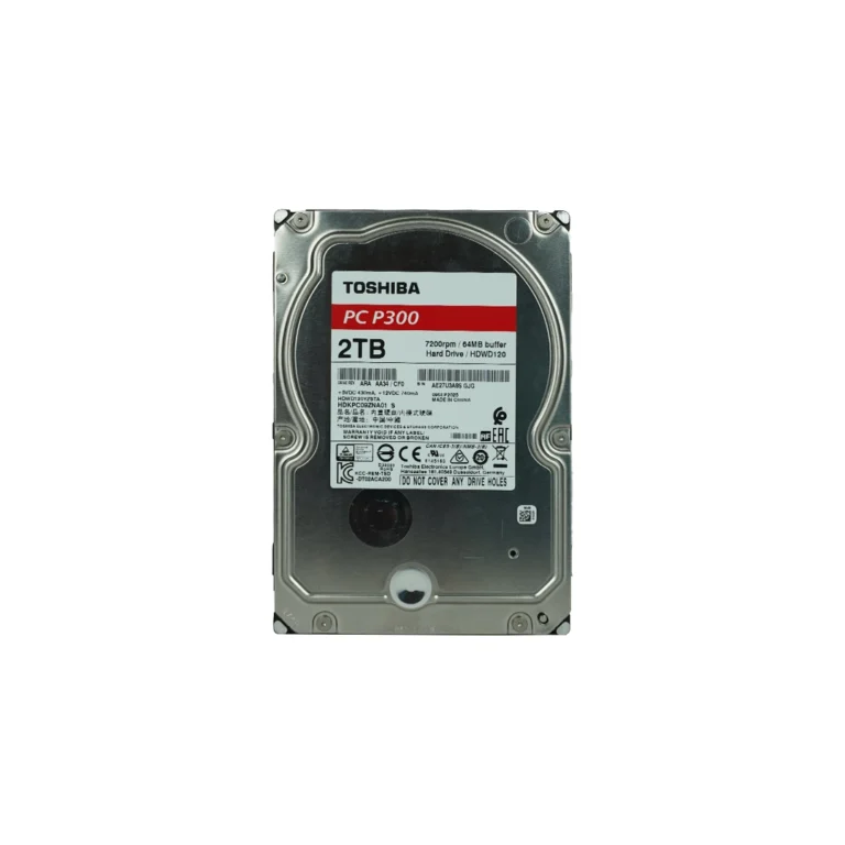 Toshiba PC P300 2TB 7200RPM SATA internal hard disk drive