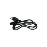 3 pin laptop charger power cable with cloverleaf connector