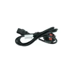 3 pin UK plug computer power cable with IEC C13 connector
