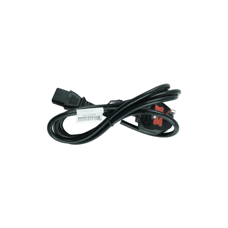 3 pin UK plug computer power cable with IEC C13 connector