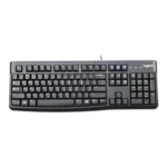 Logitech K120 USB wired keyboard black