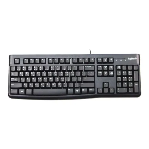Logitech K120 USB wired keyboard black