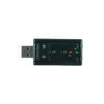 USB external sound card adapter for laptop and desktop