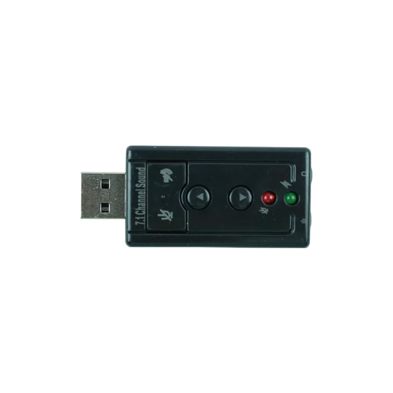 USB external sound card adapter for laptop and desktop