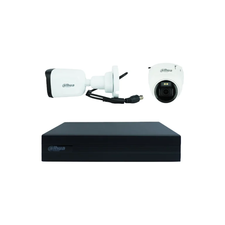 Dahua 2 camera CCTV system with DVR