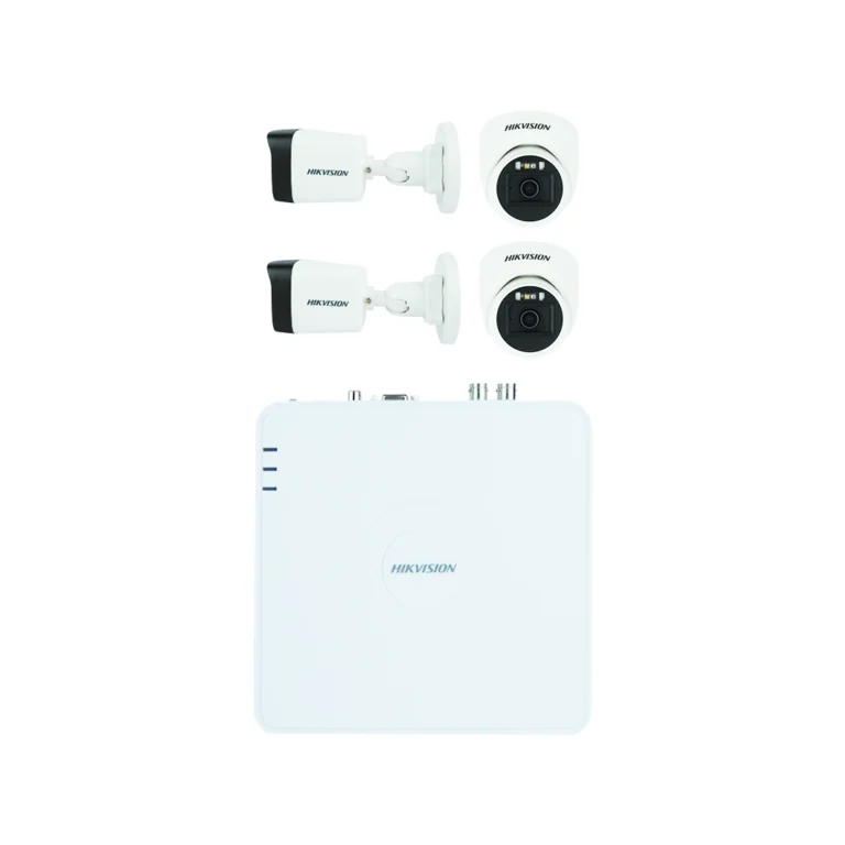 Hikvision 4 Camera CCTV Package with DVR