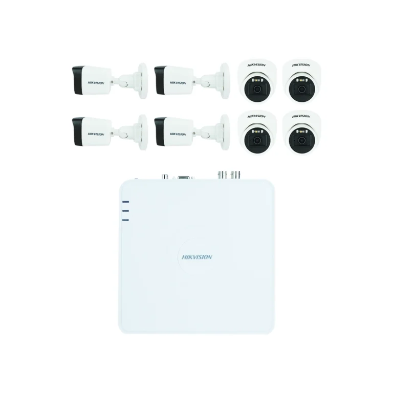 Hikvision 8 camera CCTV system with DVR
