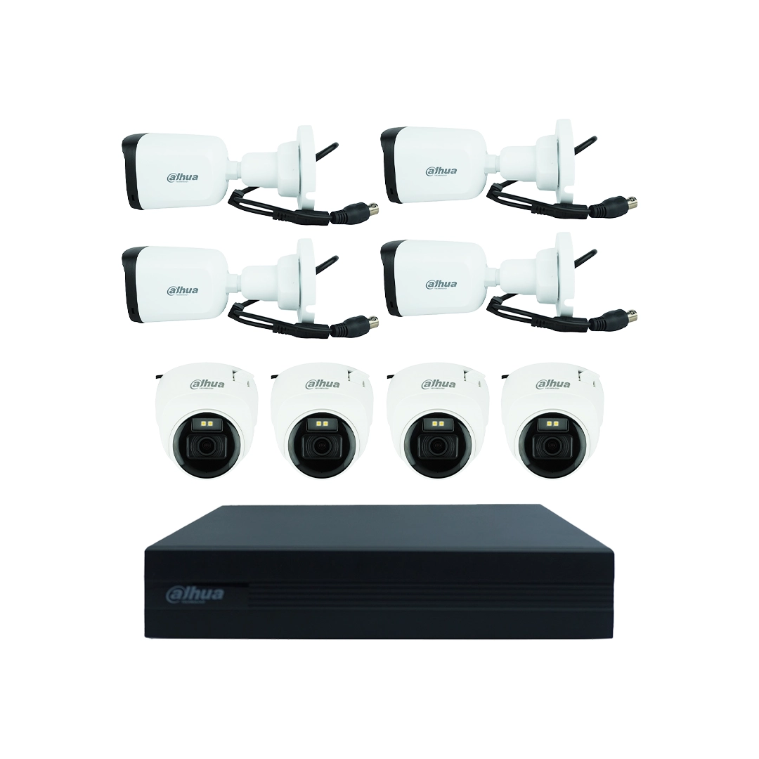 Dahua 8 camera CCTV system with DVR