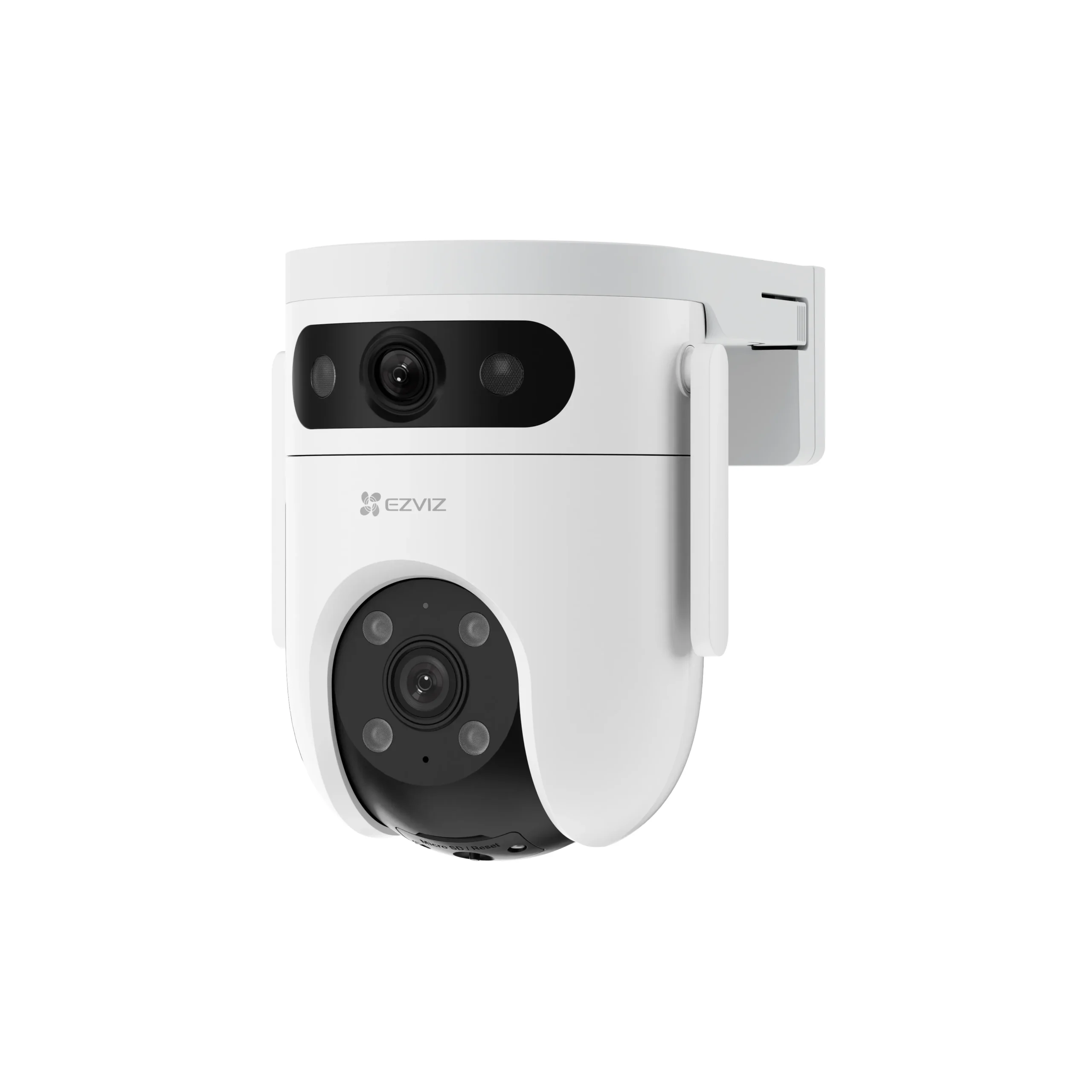 EZVIZ H9c 3K dual lens outdoor pan and tilt camera in white